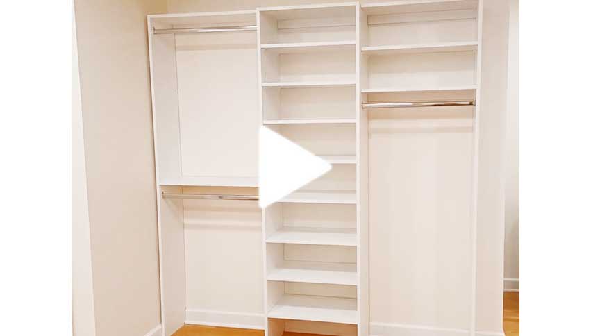How to Install a Floor Standing Closet