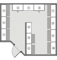 Large Walk In Closet Floor Plan